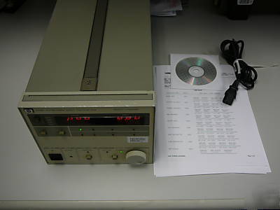 Hp 6038A autoranging dc power supply, 60V, 10A, 200W
