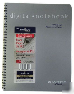 New box of 12 brand digital notebooks 06400