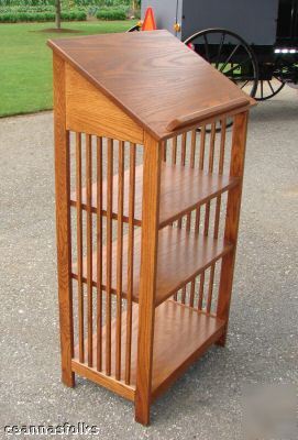 New podium dictionary stand lecturn mission oak 