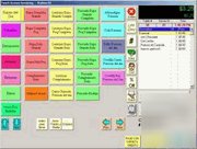 New pos system complete 1 terminal w/msr & software 