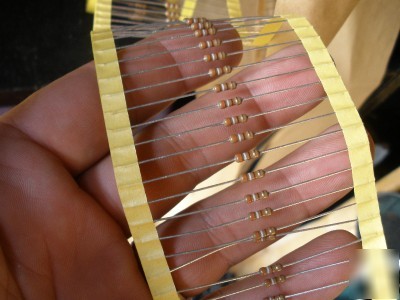 Pack of 100 391 ohm 5% resistors radio shack 1/4 watt