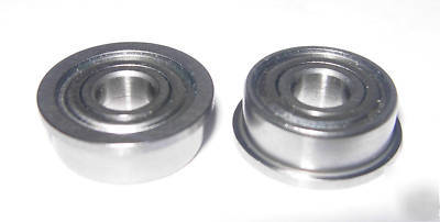 SFR3-zz stainless flanged R3 bearings, 3/16