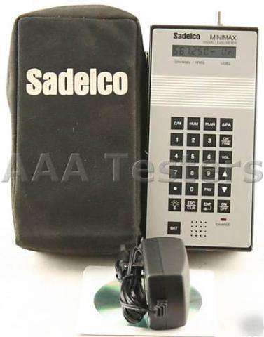 Sadelco minimax 800 signal level catv meter mini max