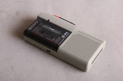Sony microcassette-corder m-P4 voice recorder 