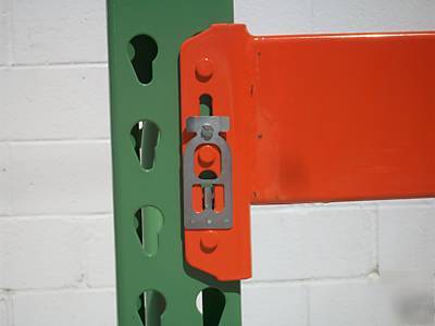 Used pallet rack teardrop racking