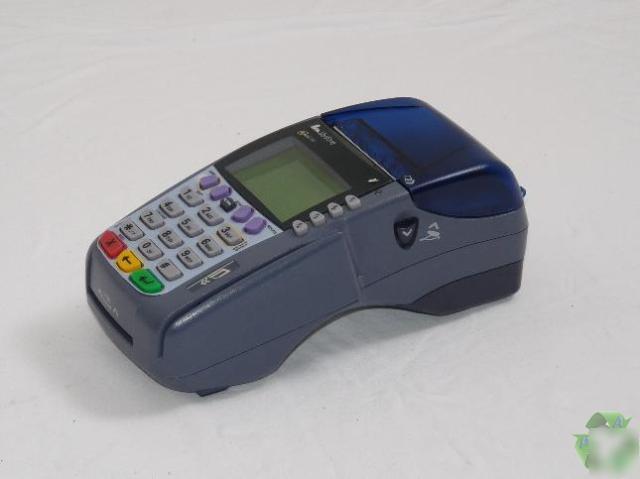 Verifone omni 3750 pos credit card terminal machine