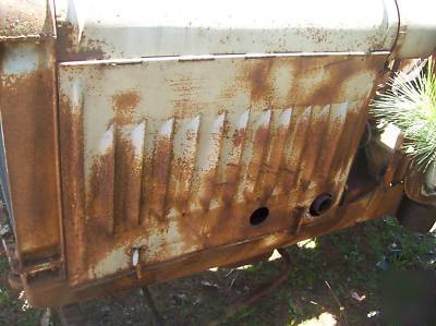 Vintage mccormick deering 1020 side curtians shields 