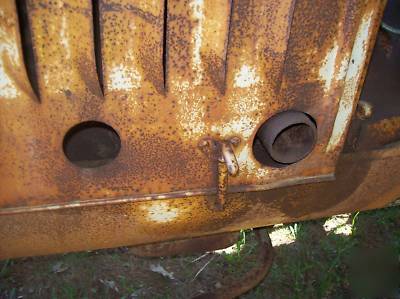 Vintage mccormick deering 1020 side curtians shields 