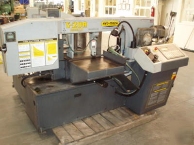 Hyd mech s 20A automatic horizontal band saw series iii