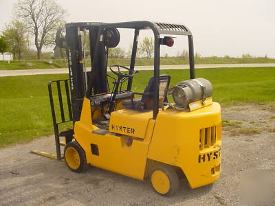 Hyster S40XL forklift lp low hours mazda engine