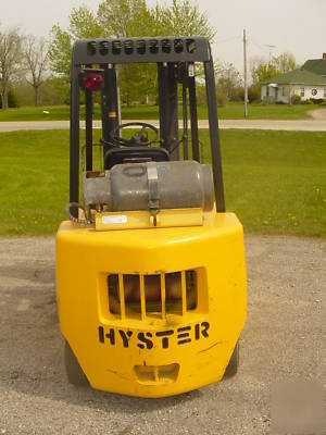Hyster S40XL forklift lp low hours mazda engine