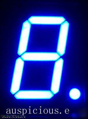 1.2' inch 7 segment blue led display common anode 8PCS