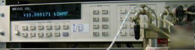 Agilent hp 3458A dmm, nist-certified, options 001, 002