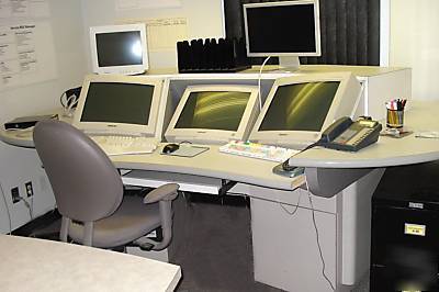 Avid video editing flame gaming security computer desk