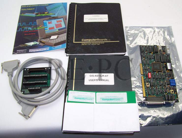 Computerboards cio-AD16JR-at isa data acquisition card