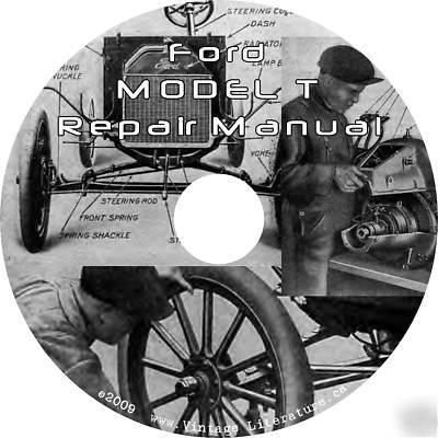 Ford model t car & tractor repair & operations on dvd