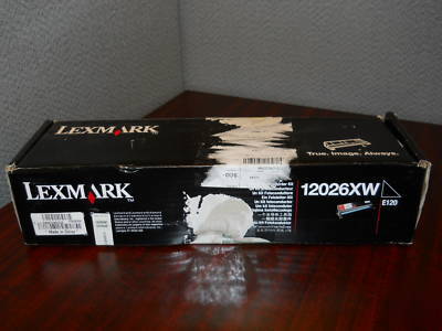 Genuine lexmark 12026XW E120 photoconductor kit - 