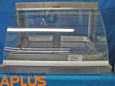 Hatco heated display case hot food two pan grcdh-2P
