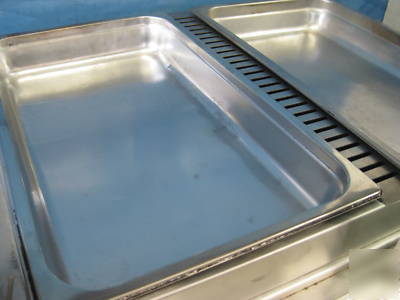 Hatco heated display case hot food two pan grcdh-2P