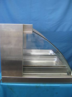 Hatco heated display case hot food two pan grcdh-2P