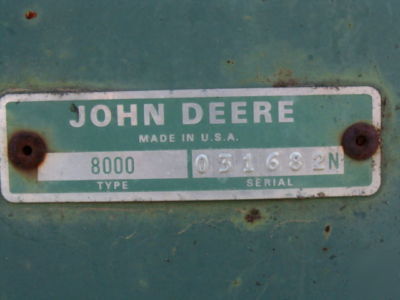 John deere 8350 drill planter 