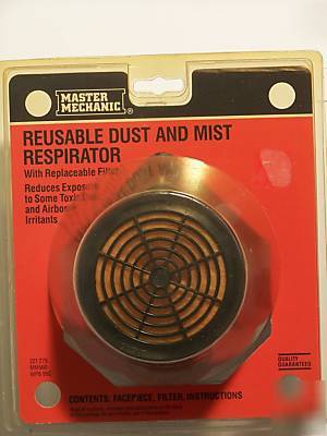 MM560 master mechanic reusable dust/mist respirator