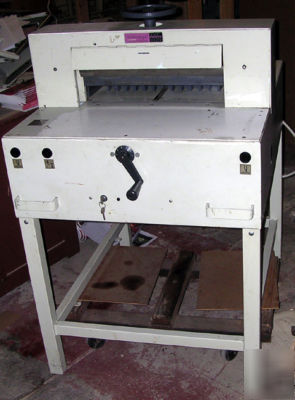 Mbm triumph electric paper cutter ideal 48/3