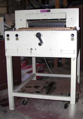 Mbm triumph electric paper cutter ideal 48/3