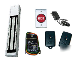 New complete magnetic lock kit w/ 600 lb hold force 