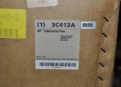 New dayton tubeaxial fan, 30 inch tube axial fan brand 