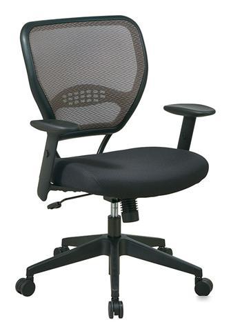 New latte air grid back mesh fabric seat desk chairs