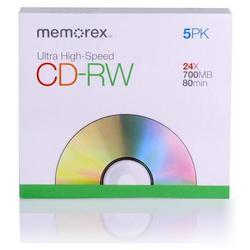 New memorex 24X cd-rw media 32023426