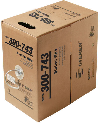 New steren 1000Â´ 4-conductor wire pull box â€“ beige
