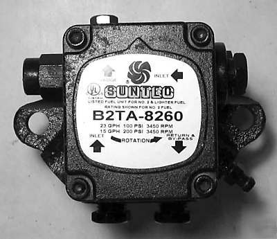 New suntec two stage burner fuel pump unit B2TA-8260 