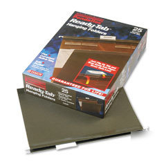 Pendaflex 42590 reinforced letter size hanging folders