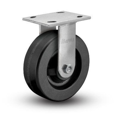 Phenolic heavy duty black rigid caster 5INCH x 2 inch
