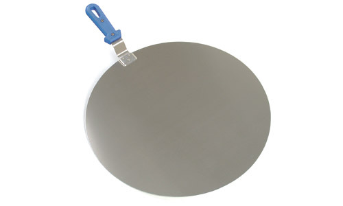 Pizza peel, short handle-dia 17 3/4