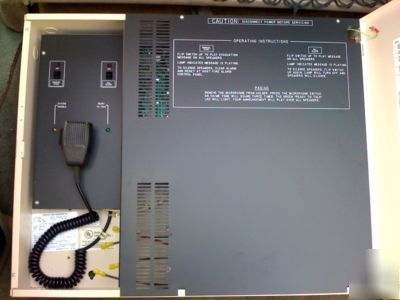 Simplex 4003 voice control panel wow 