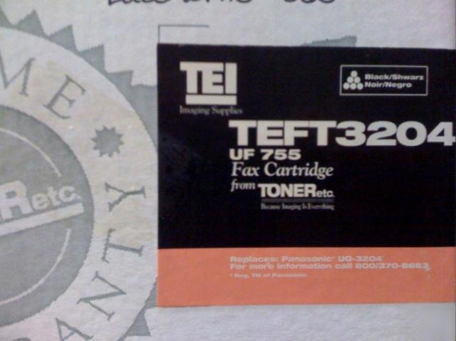 Tei supplies panasonic ug-3204 compatible fax cartridge