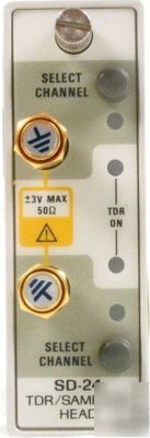 Tektronix SD24 sampling head 17.5 ps risetime, 2 channe