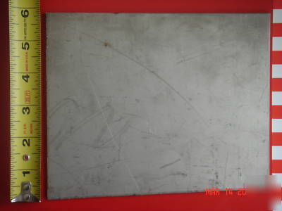 Titanium sheet plate 17 cm x 14 cm 2.9 mm thick