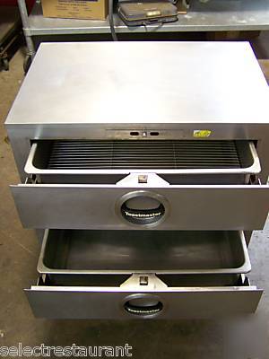 Toastmaster 3B84D electric 2 drawer food warming unit