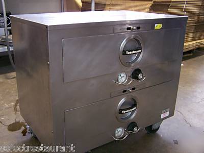 Toastmaster 3B84D electric 2 drawer food warming unit