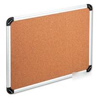 Universal products bulletin board, natural cork, 48&...