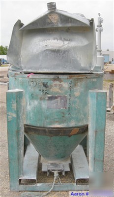 Used- universal dynamics vertical ribbon mixer, approxi