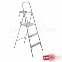Werner company platform ladder top step 2212 total hei
