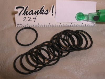 Lot of 15 o-rings 01-224 # 224 id: 1-3/4