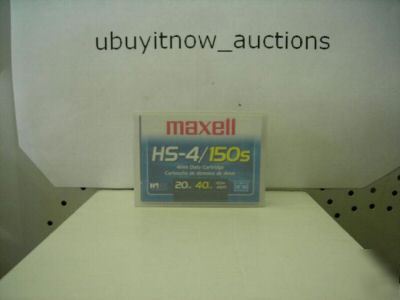 New * * 1/pk maxell dds-4 150M 40GB dat tape hs-4/150S