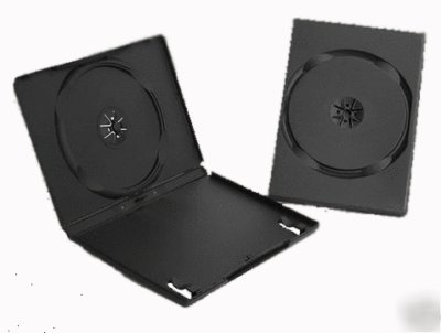 New dvd cases (qty 15) single empty black 