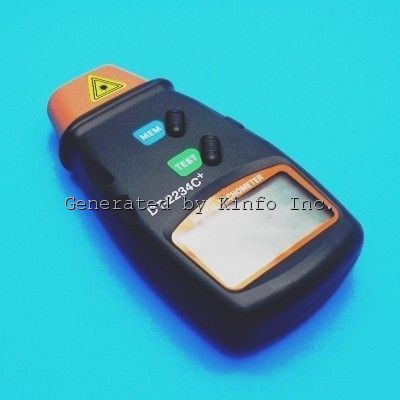 New lcd digital tachometer 5-100000 rpm (dt-2234C+)